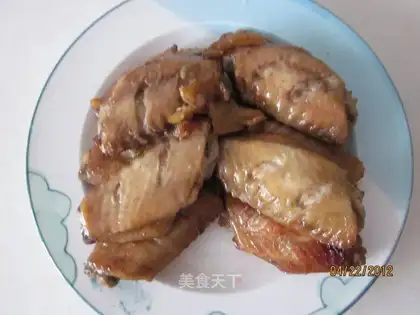 Garlic roasted wings