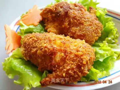 Crispy rabbit legs