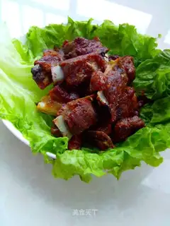 barbecued ribs