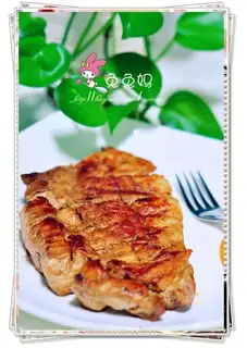 Pan-fried pork chop