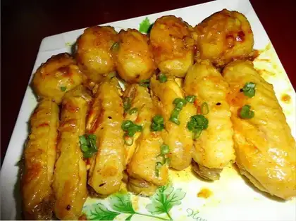 Curry chicken potatoes