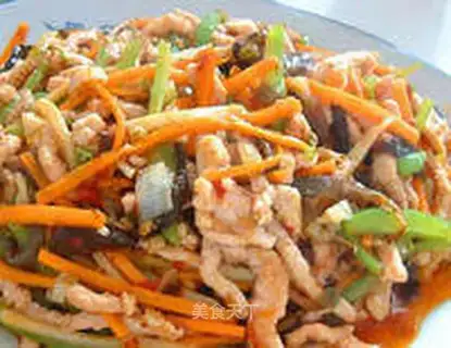 fish-flavored pork