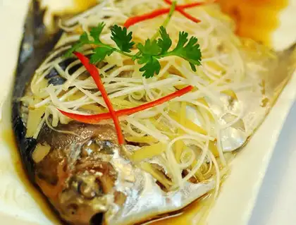 steamed fish
