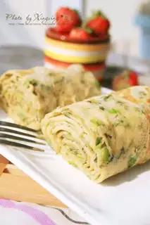 Chinese toon pancake