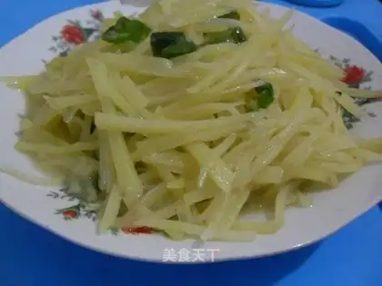 green pepper with potato