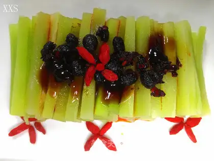 Lao Gan Ma Jade Strip with Oyster Sauce