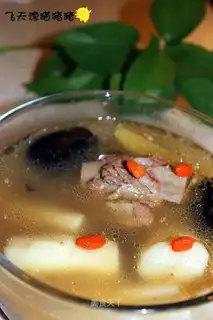 Ribs and yam soup