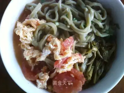 Home-cooked handmade noodles