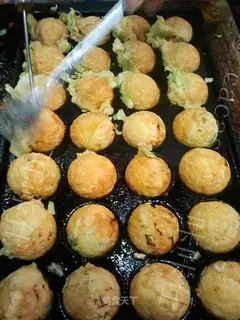 Kakashi octopus meatballs