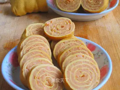 Delicious vegetarian sausage