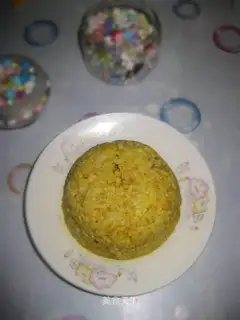 Curry egg fried rice