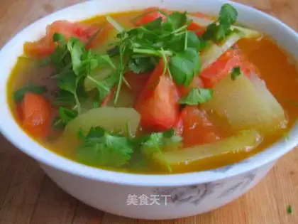 Tomato and potato soup
