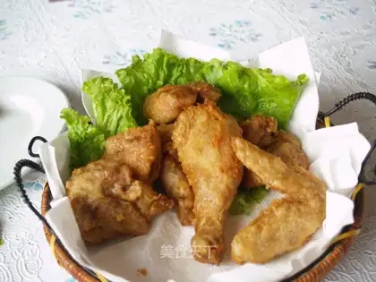 Finger sucking chicken nuggets