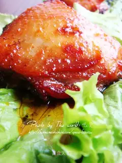 Fragrant roast large chicken