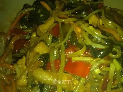 fish-flavored pork