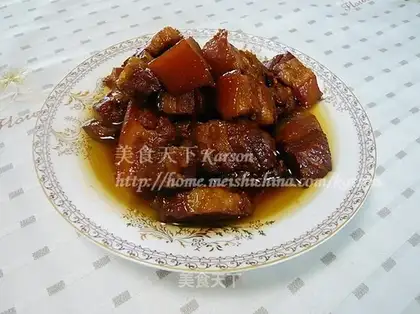 Special braised pork