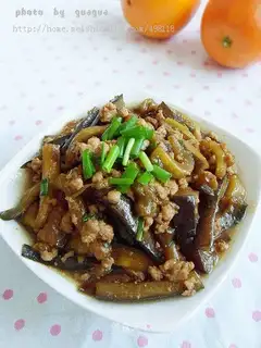 Minced pork and eggplant
