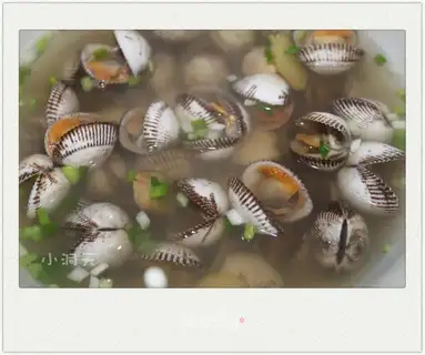 Fresh clam soup