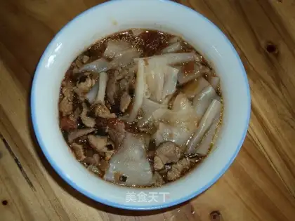 Sweet and sour vermicelli