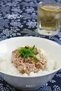 tuna rice with mayonnaise