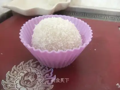 Coconut glutinous rice paste