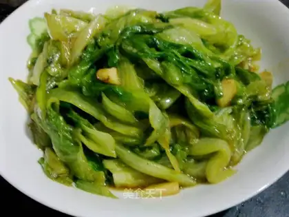 oyster sauce lettuce