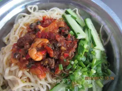 noodles with bean