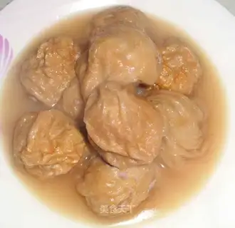 oil gluten embedded meat