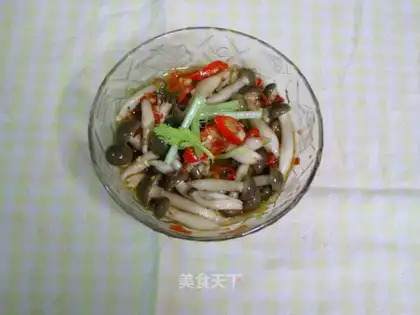 Colorful crab-flavored mushroom