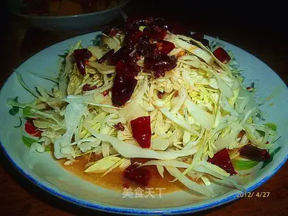 Spicy cabbage