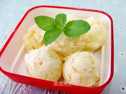 grapefruit tea ice cream