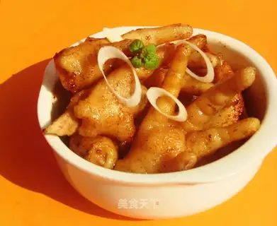 Honey chicken feet