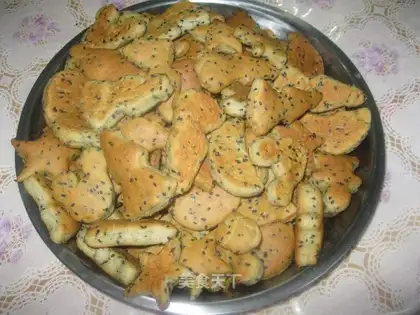 Sesame soda cake