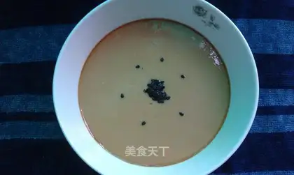 Stewed egg with donkey-hide gelatin