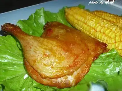 New Orleans roast duck side leg