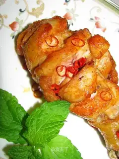 New Orleans roasted chicken legs