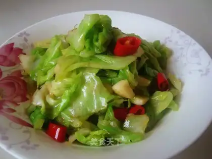 stir-fried cabbage