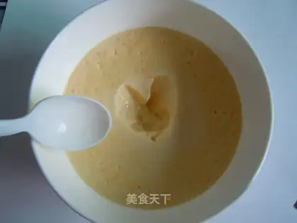 milk and egg custard