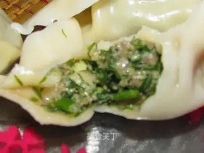 Fennel dumplings