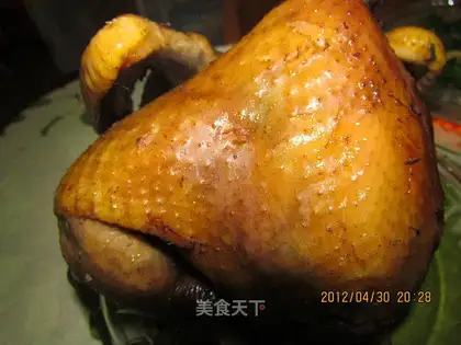 Rice cooker makes roast chicken