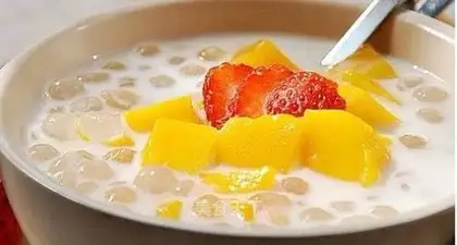 Fruit sago salad