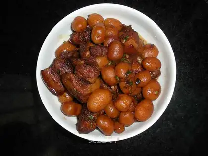 braised pork and potato
