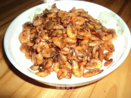 Shrimp in caramel soy sauce