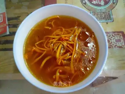 Cordyceps flower red ginseng soup