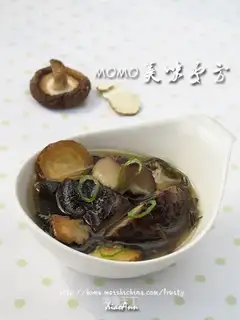 Stewed mushroom with angelica root