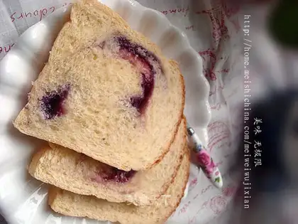 Hokkaido blueberry toast