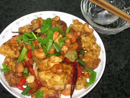 Cashew Crispy Tofu