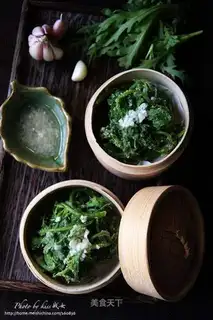 Steamed chrysanthemum