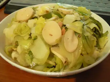 stir-fried cabbage