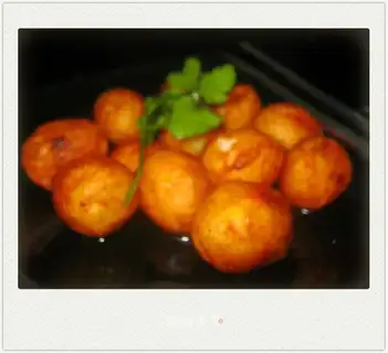 Sweet and sour quail eggs